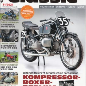 Motorrad Classic 11/2021 – Kompressor-Boxer-Replika, Laverda Jota 1000, MZ ETZ 250