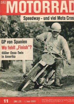 DAS MOTORRAD 11/1968 – Yankee, ein amerikanischer Zweitakt-Twin
