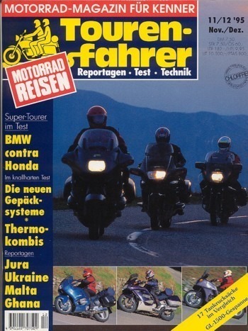 Tourenfahrer 11/12 1995 – BMW K 1100 LT vs. Honda ST 1100 vs. BMW R 1100 RT