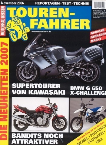 TOURENFAHRER 11/2006 – BMW R 1200 R mit 80 kW (109 PS) als Reise-Motorrad, Ducati Multistrada 1100 S mit 70 kW (95 PS) Probefahrt