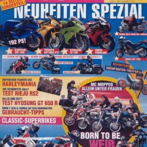 mopped 11/2005 – KTM LC4 640 Supermoto mit 40 kW (54 PS) im Vergleichstest, Moto Guzzi Griso 1100 mit 65 kW (88 PS) Vorstellung als Neuheit 2006