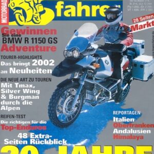 Tourenfahrer 11/2001 – Honda Silver Wing 600 mit 37 kW (50 PS) im Vergleichstest, Suzuki AN 400 Burgman mit 24 kW (33 PS) im Vergleichstest