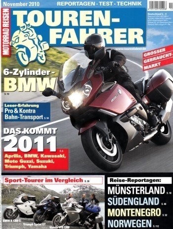 TOURENFAHRER 11/2010 – BMW K 1300 S mit 129 kW (175 PS) im Touren-Test, Honda VFR 1200 F mit 127 kW (173 PS) im Touren-Test