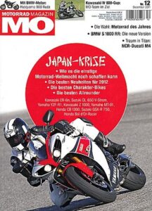 Titelseite: MO 12/2011 – Test Suzuki V-Strom 650; RC-Bikes, ferngelenkter Motorrad-Spaß