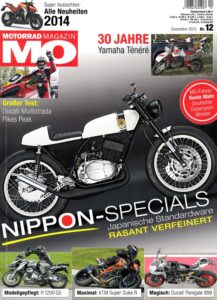 Titelseite: MO 12/2013 – Test Ducati Multistrada 1200 S Pikes Peak; 30 Jahre Yamaha Ténéré