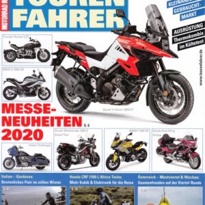 TOURENFAHRER 12/2019 – Indian FTR 1200 S mit 90 kW (123 PS) Test & Technik, Honda Africa Twin Adventure Sports mit 75 kW (102 PS) im Test