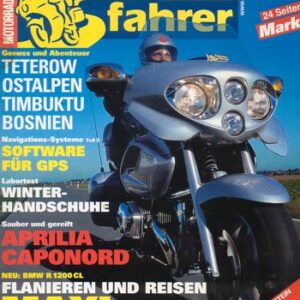 Tourenfahrer 12/2002 – BMW R 1200 CL mit 45 kW (61 PS) als Reise-Motorrad, Aprilia ETV 1000 Caponord mit 72 kW (98 PS) im Test