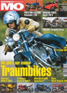 Titelseite: MO 12/2003 – Test Aprilia RSV 1000 R Factory; Ilmberger-BMW R 1100 S; Mörk-Ducati 999 Radicale