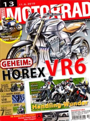 MOTORRAD 13/2010 – Top-Test Yamaha XT 1200 Z Super Ténéré; Erinnerungen Vincent Black Shadow