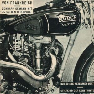 DAS MOTORRAD 13/1964 – Gilera Vierzylinder, Historie und Anatomie