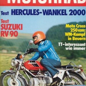 DAS MOTORRAD 13/1975 – Test Suzuki RV 90; Test Hercules W 2000