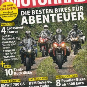 MOTORRAD 14/2018 – Ducati Multistrada 950, Kawasaki Versys 1000, Triumph Tiger Sport