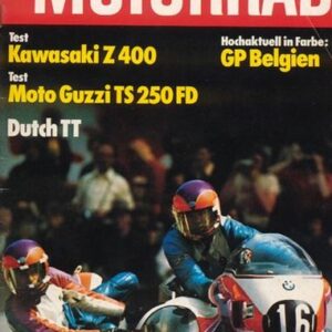 DAS MOTORRAD 14/1976 – Test Moto Guzzi TS 250 FD; Egli Yamaha TZ 250; Test Kawasaki Z 400