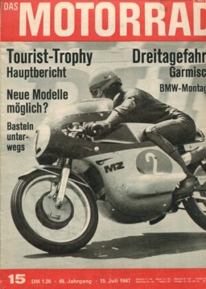 das MOTORRAD 15/1967 – BMW R 60, Reparaturarbeiten am Motor, Teil 1