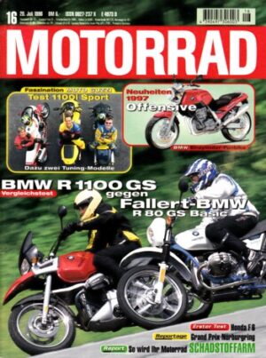 MOTORRAD 16/1996 – Test Moto Guzzi Sport 1100 i; Test Honda F6C Valkyrie