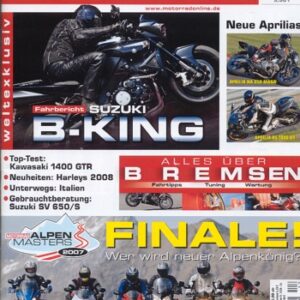 MOTORRAD 17/2007 – Top-Test Kawasaki 1400 GTR; Gebrauchtkauf Suzuki SV 650
