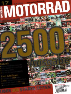 MOTORRAD 17/2012 – Top-Test MV Agusta Brutale 675; BMW R 100 R Mystic im Jubiläumsspezial