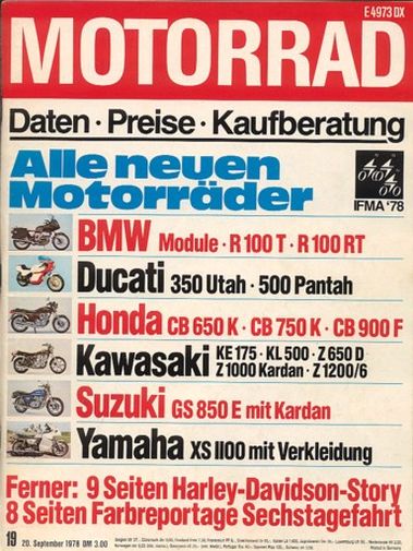 19_32.jpg MOTORRAD 19/1978 – Test Suzuki GT 250 X-7; Test Vespa P 200 E; Harley-Davidson, 75 Jahre America's Motorcycle