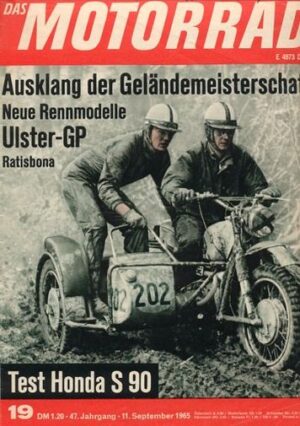 19_46.jpg DAS MOTORRAD 19/1965 – Honda S 90 mit 5,33 kW (7,25 PS) Test & Technik