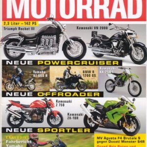 MOTORRAD 19/2003 – Vergleich MV Agusta F4 Brutale S vs. Ducati Monster S4R