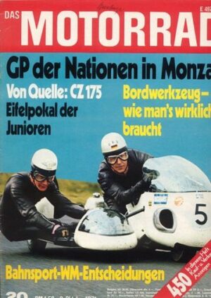 DAS MOTORRAD 20/1971 – Test CZ 175; Erinnerungen Matchless G 45