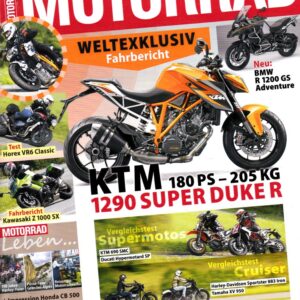 MOTORRAD 22/2013 – Dauertest-Bilanz Honda Crosstourer; Gebrauchtkauf Ducati ST2 + ST4 + ST3