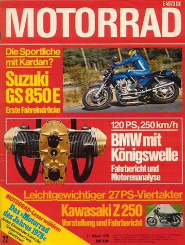 22_38.jpg MOTORRAD 22/1978 – Test Suzuki GS 850 E; Test Hercules K 50 Ultra II LC; Kawasaki Z 250
