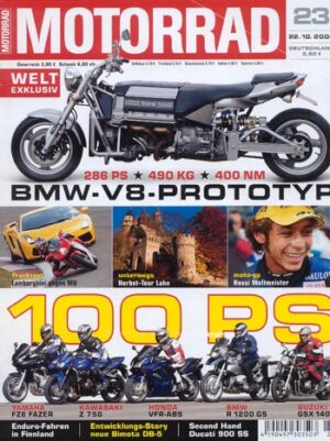 MOTORRAD 23/2004 – Suzuki GSX 1400 im Vergleich; Gebrauchtkauf Ducati 900 SS
