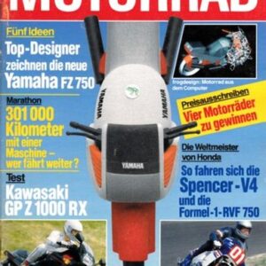MOTORRAD 23/1985 – Test Yamaha XV 1000 Virago; Test Kawasaki GPZ 1000 RX