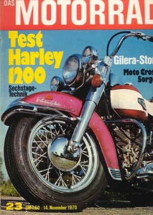 23_42.jpg DAS MOTORRAD 23/1970 – Test Harley-Davidson Electra Glide; Gilera, die Story