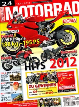 MOTORRAD 24/2011 – Ducati 1199 Panigale; Vergleich BMW R 75/5 (1973) und R 1200 R Classic (2011)