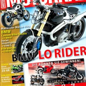 MOTORRAD 24/2008 – Top-Test Buell 1125 CR; Zubehör/Dauertest Aprilia NA 850 Mana