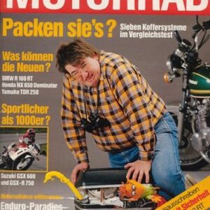 MOTORRAD 24/1987 – Test BMW R 100 RT; Fahrbericht Honda NX 650 Dominator