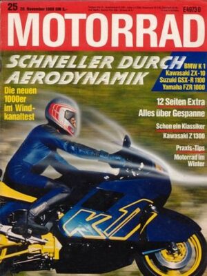 MOTORRAD 25/1988 – Test Kawasaki Z 1300 DFI; Test Fantic HP 1w