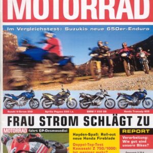 MOTORRAD 25/2003 – Top-Test Kawasaki Z 750; Gebrauchtkauf Honda CX 500