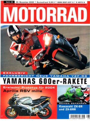 MOTORRAD 25/2002 – Top-Test Honda VTR 1000 FireStorm; Gebrauchtkauf BMW F 650 GS