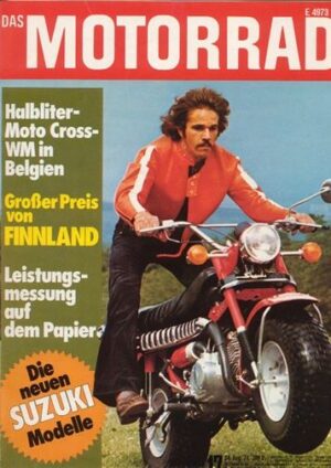DAS MOTORRAD 17/1974 – Suzuki RV 90 / Van Van 50 als Neuheit