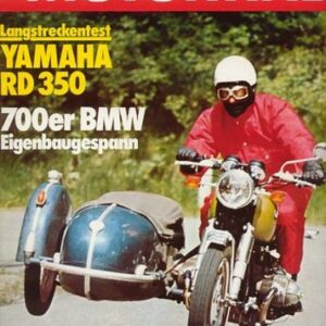 DAS MOTORRAD 24/1974 – Langstreckentst Yamaha RD 350; BMW R 11, Erinnerungen