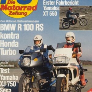 PS 1/1982 – BMW R 100 RS vs. Honda CX 500 Turbo, Yamaha XT 550