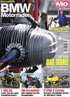MO BMW Motorräder – Herbert Schek, F 800 GS, F 800 ST – Sonderausgabe 25