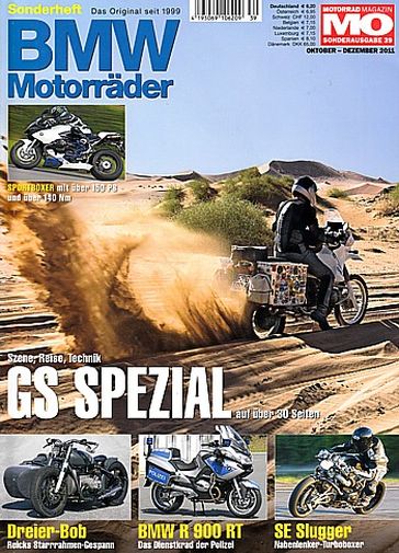039 MO BMW Motorräder – Edelweiss HP2 Sport, R 1200 R, GS-Spezial – Sonderausgabe 39