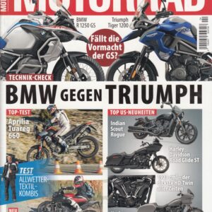 MOTORRAD 04/2022 – Top-Test Aprilia Tuareg 660, BMW CE 04 Fahrbericht