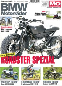 Titelseite: MO BMW Motorräder – F 800 R vs. R 1200 R – Sonderausgabe 47