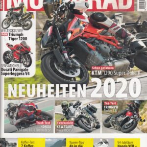 MOTORRAD 05/2020 – Neuheiten 2020, Triumph Tiger 1200, Ducati Superleggera V4