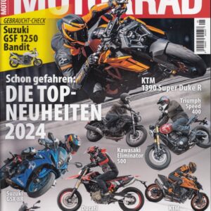 MOTORRAD 05/2024 – Dauertest Moto Guzzi V85 TT; gebraucht: Suzuki GSF 1250 Bandit