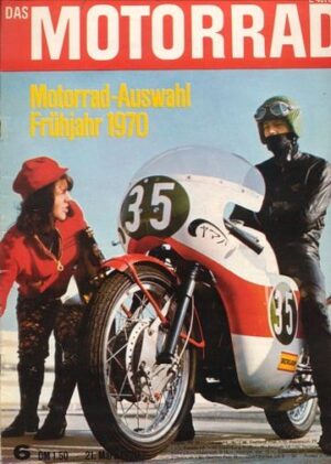 06 DAS MOTORRAD 6/1970 – Test Moto Guzzi V7 "Spezial", Motorrad Katalog Frühjahr 1970