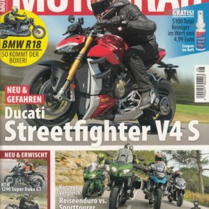 MOTORRAD 08/2020 – Ducati Streetfighter V4 S, BMW R18, Adventure-Kombitest
