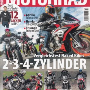 MOTORRAD 10/2021 – Aprilia Tuono 660, Honda CB 650 R, Triumph Trident 660, S1000R