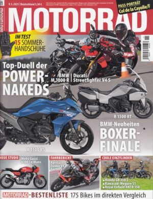 MOTORRAD 11/2025 – Vergleich BMW M 1000 R vs. Ducati Streetfighter V4 S