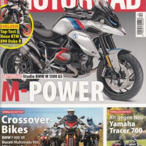 MOTORRAD 12/2020 – BMW M 1300 GS, Crossover-Bikes, Yamaha Tracer 700, KTM 890 Duke R